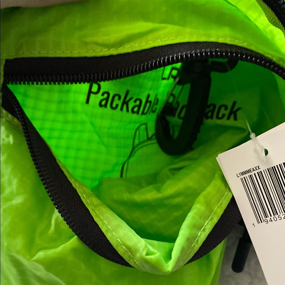 LRG Neon Green Backpack - Picture 6 of 6